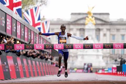 Kiptum wins the London Marathon with the second best time in history – •