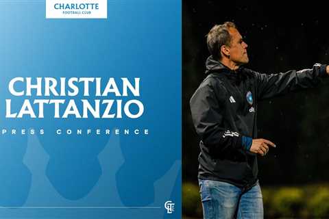 Christian Lattanzio Press Conference | Charlotte FC vs South Georgia Tormenta FC | U.S. Open Cup