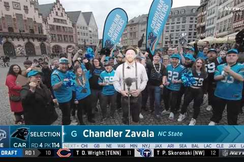 Johnny Hekker announces Chandler Zavala selection from Germany