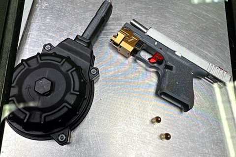 Livermore police seize handgun with large capacity drum magazine, arrest 2 for robbery