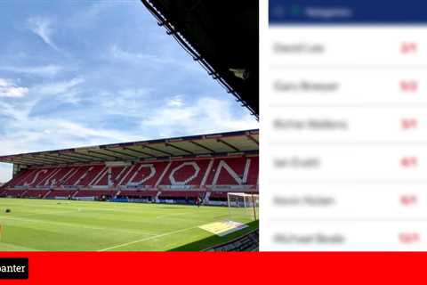 Swindon sack ex-Chelsea, Leeds, Rotherham, Millwall, Bristol City, St Johnstone player