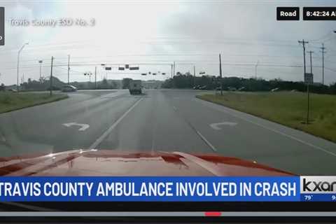 VIDEO: ATCEMS on-board video shows crash at north Austin intersection