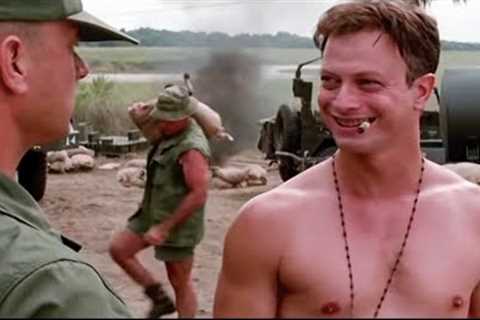 This Scene Wasn’t Edited Look Closer at His Forrest Gump Blooper