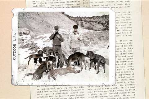 Our Editor-in-Chief Interviews Teddy Roosevelt After His Mountain Lion Hunt, From the Archives