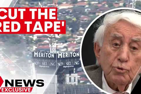 Meriton founder Harry Triguboff warns that Australia is headed for a recession