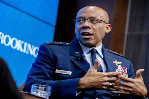 Biden to announce C.Q. Brown as Joint Chiefs chair nominee