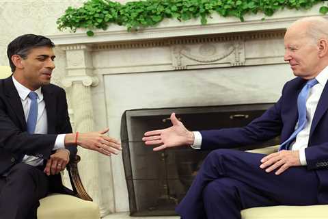 Biden says special relationship is in ‘good shape’ as he meets Rishi Sunak at White House to forge..