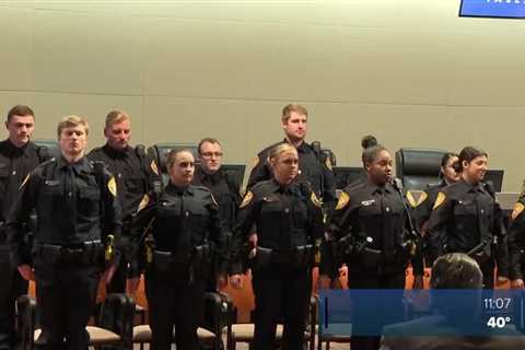 The Tallahassee Police Department welcomed 22 new officers