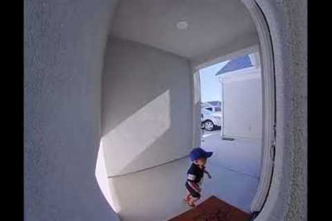 ring doorbell scares child