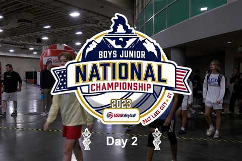 2023 USA Volleyball Boys Junior National Championship | Day 2 Highlights