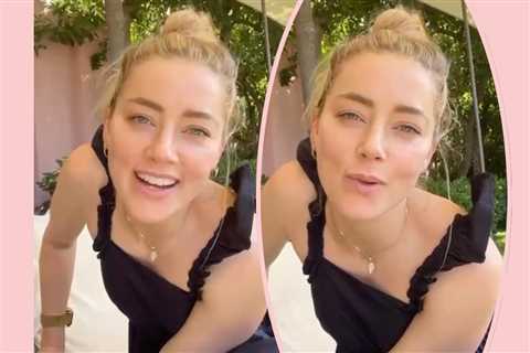 Amber Heard Returns To Instagram While Living Her Best Life At Film Fest!