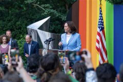 Kamala Harris Goes All in on Last Week of “Pride” Month With House Party and Stonewall Visit | The..