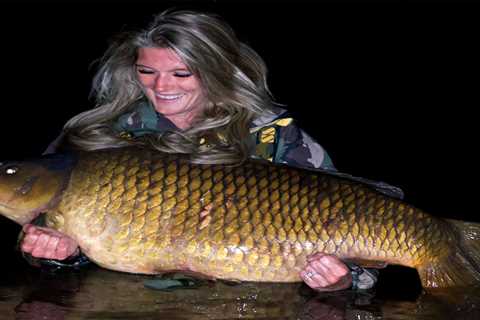 This Is the Largest Carp Ever Caught by a Female Angler in Britain