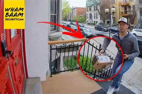 DOORBELL CAMERA GETS DELIVERY GUY FIRED