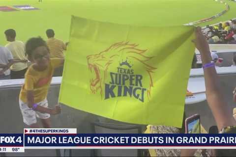 Major League Cricket launches in Grand Prairie