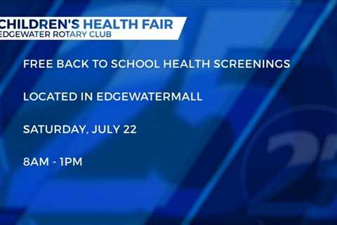 Children’s Health Fair at Edgewater Mall