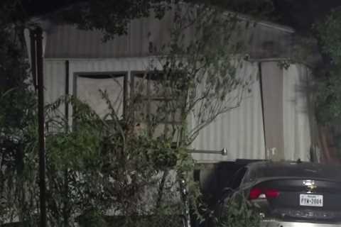 4 injured after vehicle crashes into house during high-speed chase in north Harris County