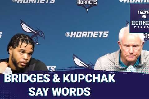 Miles Bridges and Mitch Kupchak Press Conference Recap