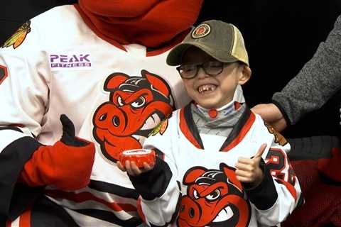 IceHogs make Rockford boy’s day;  sign him to a one-day contract