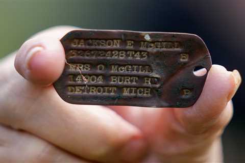 World War II dog tags lost in France find their way back to family in Indiana