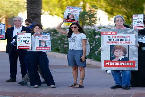 A 72-year-old woman in Phoenix got her power cut over a $51 bill when it was 107 degrees —..