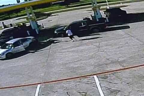 HORRIFYING VIDEO: 80-year-old attacked by suspect at gas station, causing him to fracture hip