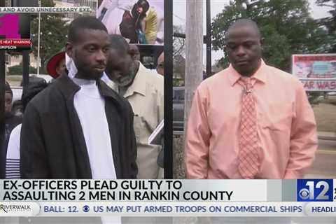 Ex-Mississippi officers plead guilty to racist assault on 2 Black men during raid