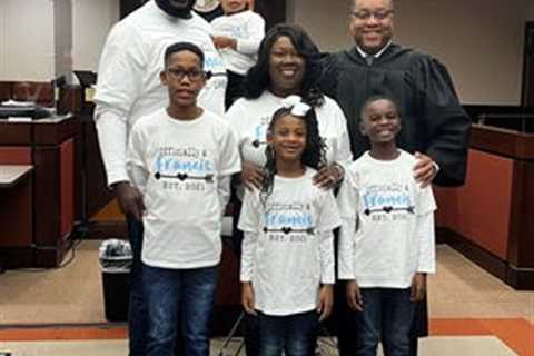 Tallahassee couple adopts foster kids in Christmas ceremony