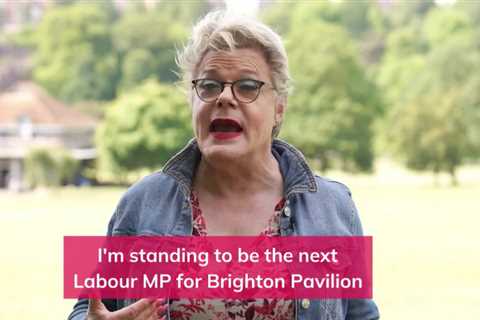 Eddie Izzard reveals she’s standing to be a Labour MP in Brighton in glitzy promo video