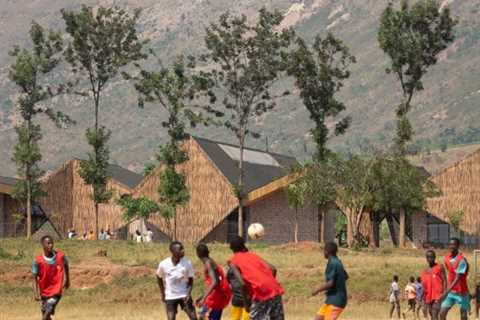 BE_Design makes use of angular woven screens to shelter management centre in Rwanda