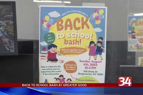 Back to School Bash at Greater Good