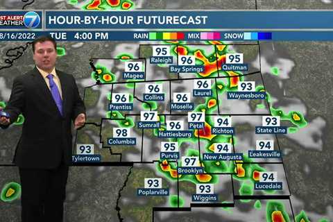 Patrick’s Monday PM Forecast 8/7