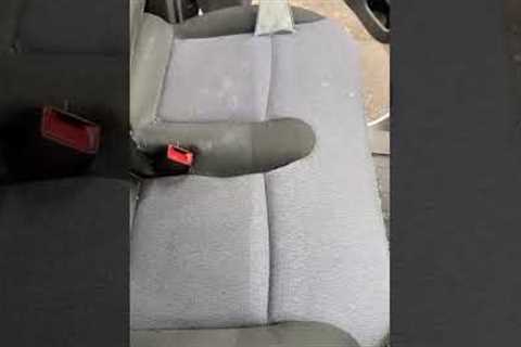 Footage of van interior being deep cleaned will leave you incredibly satisfied