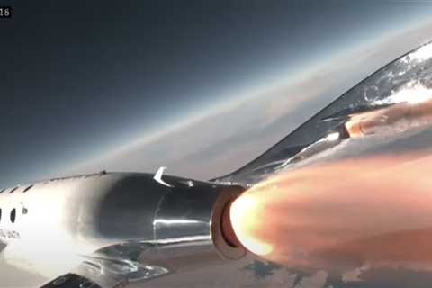 Virgin Galactic takes first tourists to the edge of space – as British ex-Olympian calls flight..