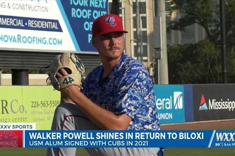 USM alum Walker Powell shines in return to Biloxi