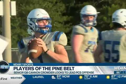 Players of the Pine Belt: PCS senior QB Cannon Crowder