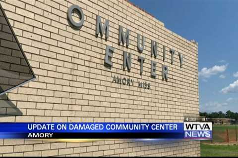 Amory mayor provides update on damaged community center