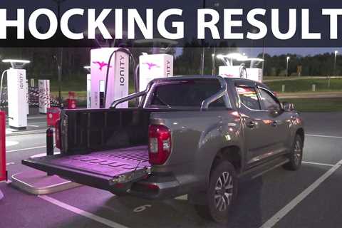 Maxus eT90: Does open tailgate save energy vs closed?