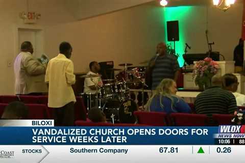 Miracle Temple Church of God reopens doors weeks after being vandalized