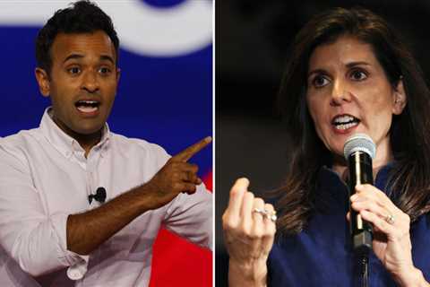 Support for Israel: Indian-American presidential candidates Nikki Haley and Vivek Ramaswamy are at..