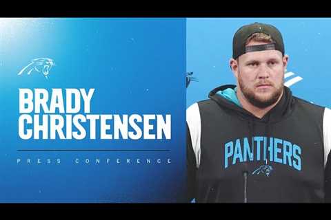 Brady Christensen talks about O-line combinations