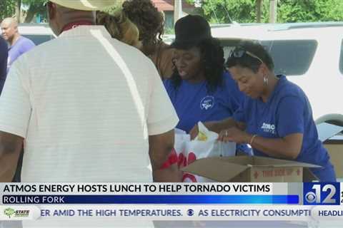 Atmos hosts lunch for Rolling Fork tornado victims