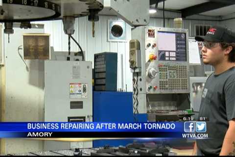 Amory business still in recovery mode after tornado