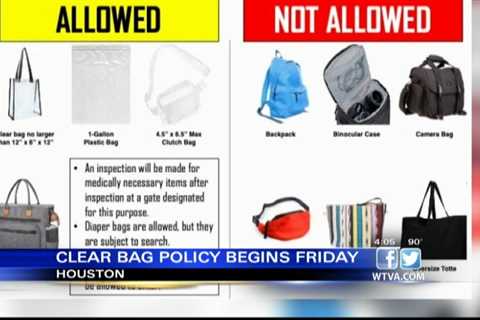 Houston High School implements clear bag policy for football games