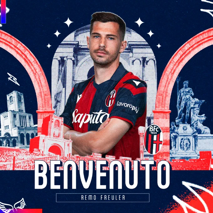 OFFICIAL: Bologna sign Remo Freuler