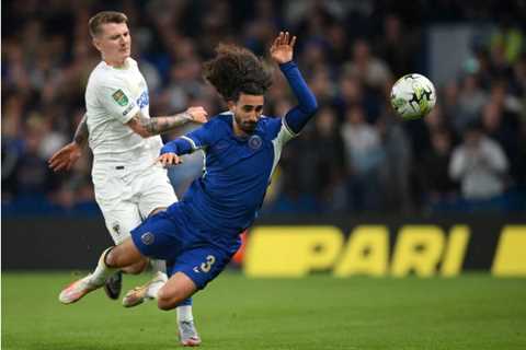 Thiago Silva involved in a huge fight with Marc Cucurella in Chelsea vs AFC Wimbledon match; What..