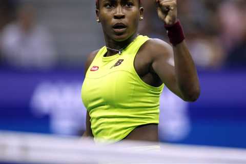 Tennis star Coco Gauff goes viral at U.S. Open