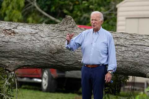 Biden Tells Hurricane Idalia’s Florida Victims ‘Your Nation Has Your Back’