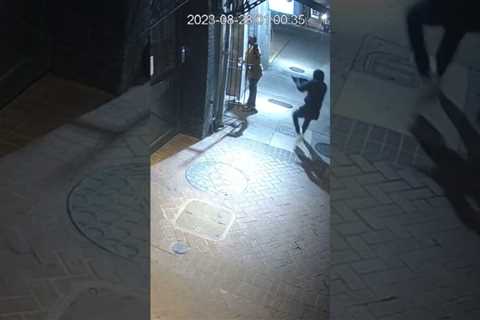 Surveillance footage captures French Quarter shooting. NOPD searching for suspects #crime