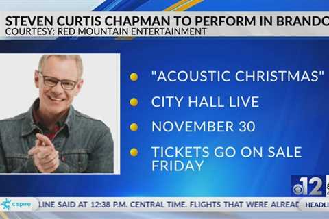 Steven Curtis Chapman to perform in Brandon